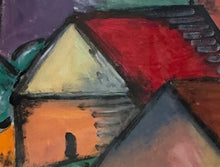 Load image into Gallery viewer, Dionisio Perkins untitled. This work was completed in 1997, measures 21 3/8" x 27 1/4", framed and signed, signature. Detail 1.