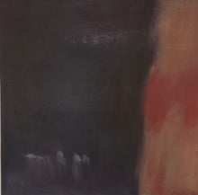 Load image into Gallery viewer, Cuban artist Lilliam Cuenca titled Coming Together, 36" x 36", Acrylic on Canvas