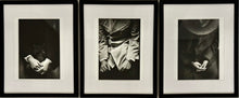 Load image into Gallery viewer, Luis Mallo-Passangers, (1999), a Cuban‑American contemporary photography triptych of NYC subway riders. Available at CANY Online Gallery.