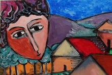 Load image into Gallery viewer, Dionisio Perkins untitled. This work was completed in 1997, measures 21 3/8" x 27 1/4",  framed and signed.