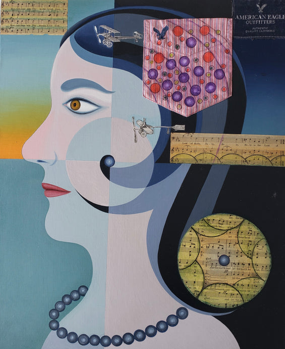 Cuban Artist Carlos Rodriguez Cardenas work is  NYC 2017. Measuring 19