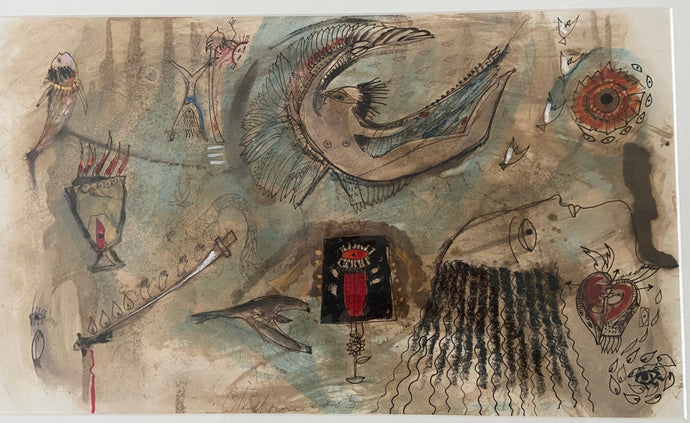 Clara Morera Sinfonia work on paper