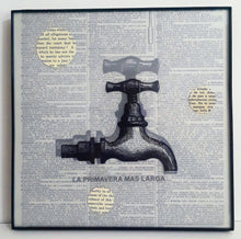 Load image into Gallery viewer, Ruben Torres Llorca La Primavera Mas Larga  Ink on Paper  44&quot; X 8 &quot;  2020 close-up #2
