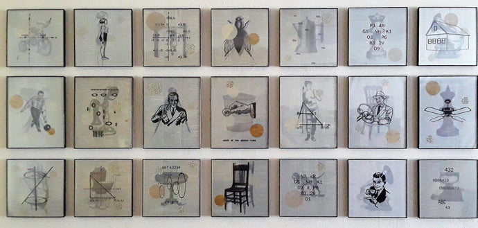 Cuban artist Ruben Torres Llorca Idols of the Global Tribe  Ink on paper  66
