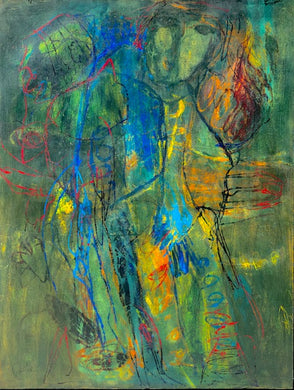Gina Pellon - Agua Blanca oil on canvas